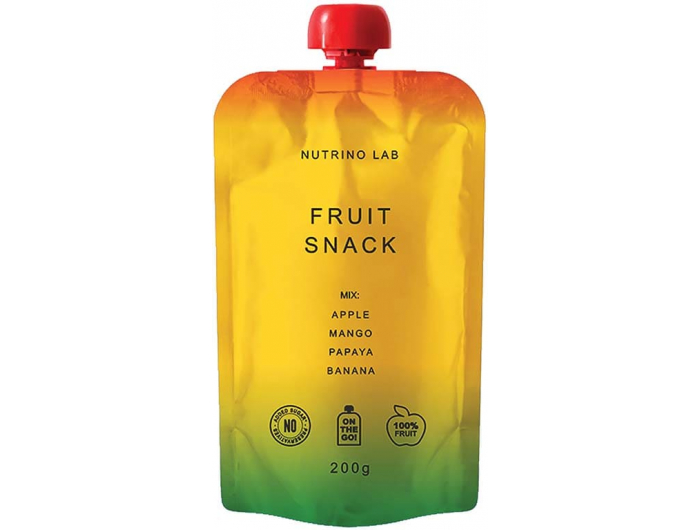 Nutrino Lab Power Snack kašica od jabuke, manga, papaje i banane 200 g
