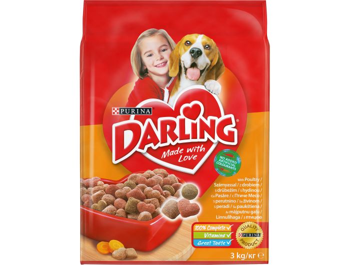 Darling hrana za pse piletina i povrće 3 kg