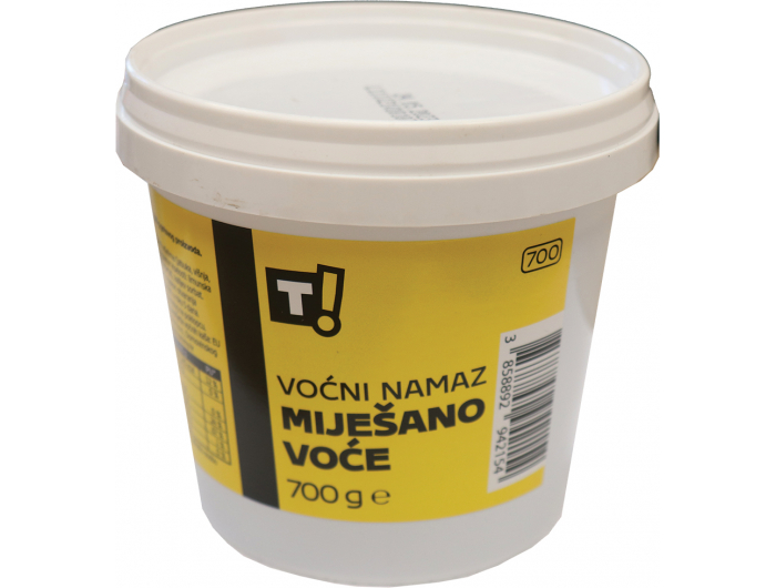 T! Voćni namaz Miješano voće 700 g