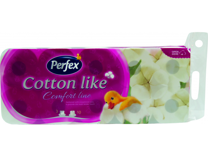 Perfex toaletni papir troslojni Comfort line 10 rola