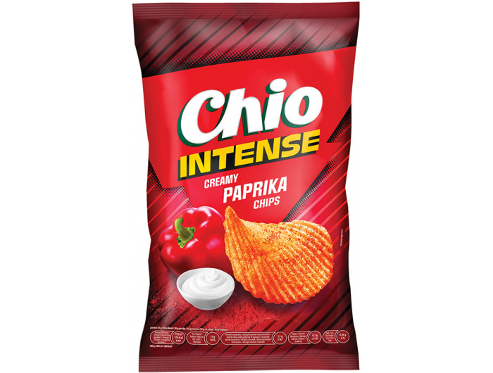 Chio čips intense creamy paprika 120 g
