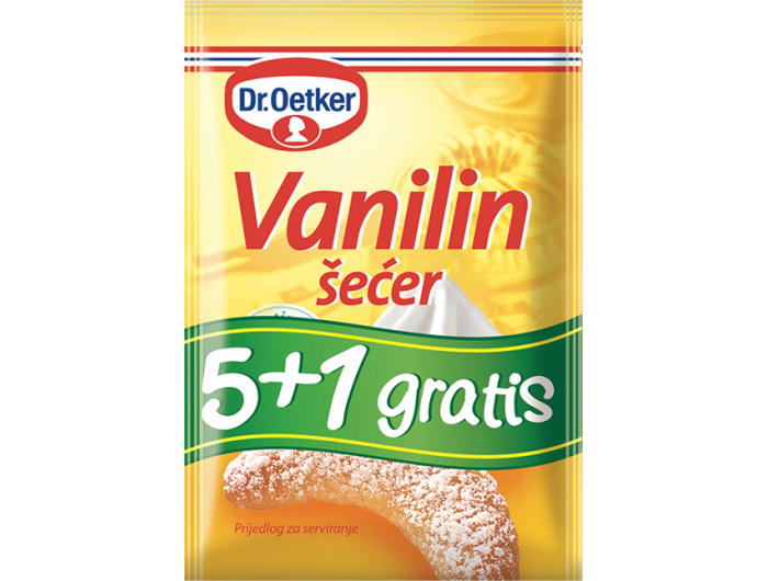 Dr. Oetker Vanilin šećer 6x10 g 5+1 GRATIS