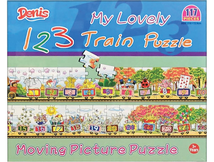 Denis puzzle 123 vlakić