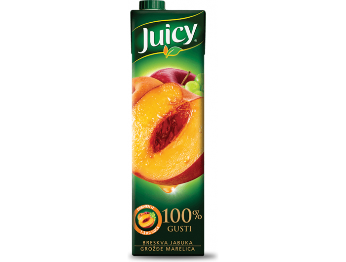 Juicy sok 100% gusti 1 L