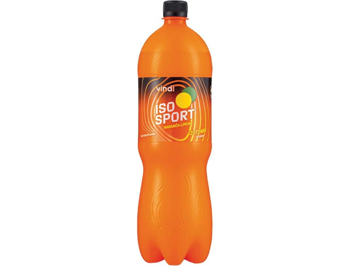 Vindi Iso Sport negazirani izotonik naranča limun 1,5 L