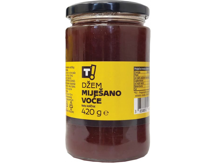 T! džem miješano voće 420 g