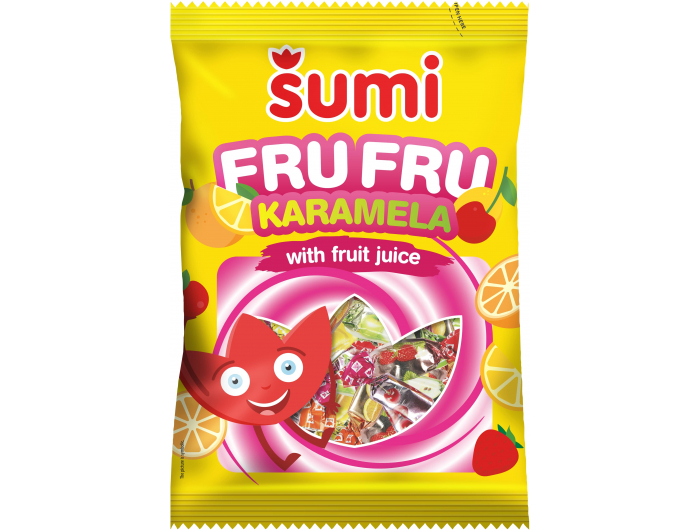 Šumi Fru Fru bomboni karamela 400 g