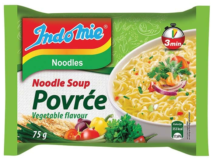 Indomie instant juha okus povrće sa tjesteninom 75 g