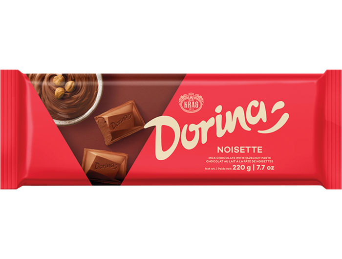 Kraš Dorina Čokolada Noisette 220 g