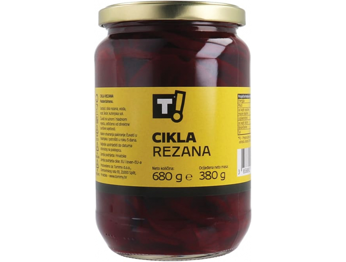 T! cikla rezana 680 g