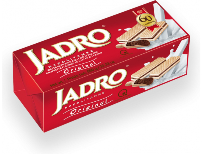 Kraš Jadro Napolitanke Original 860 g