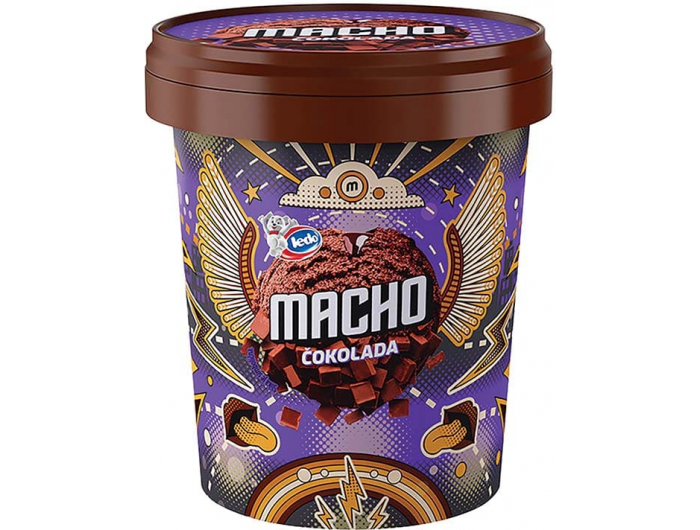 Ledo sladoled Macho čokolada 370 ml