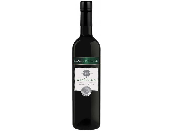 Iločki podrumi Graševina kvalitetno vino 0,75 L