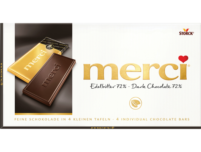 Merci Tamna čokolada 72% 100 g