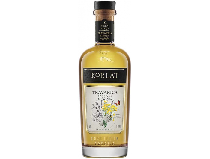 Korlat rakija travarica Barrique 0,7 L