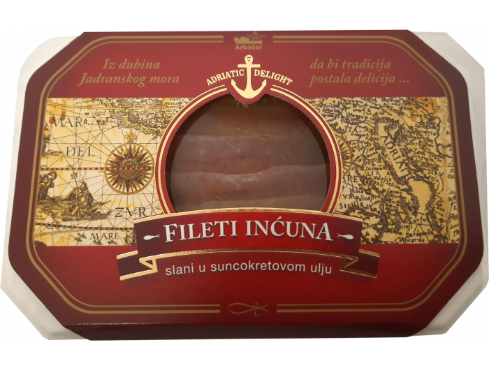 Filet slanih inćuna 160 g