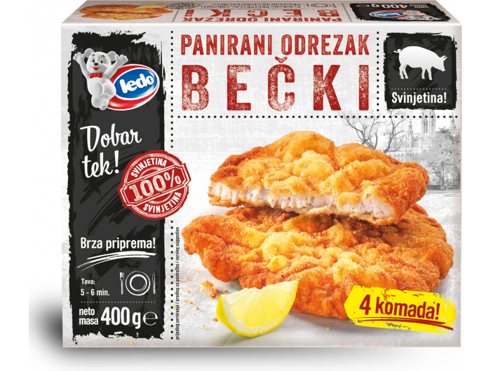 Ledo Bečki odrezak 400 g