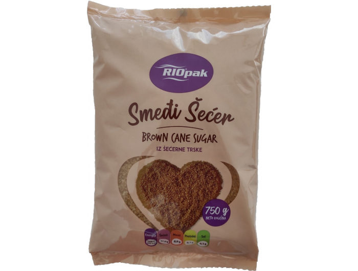 Riopak Turbinado šećer smeđi 750 g