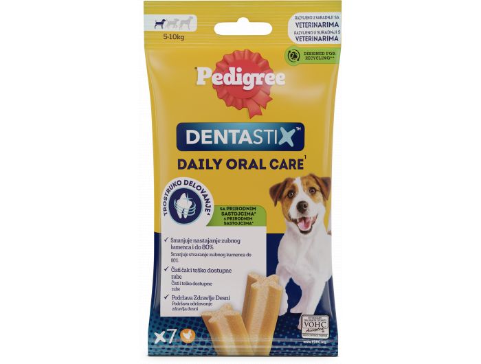 Pedigree Dentastix pseća poslastica za dentalnu higijenu 110 g