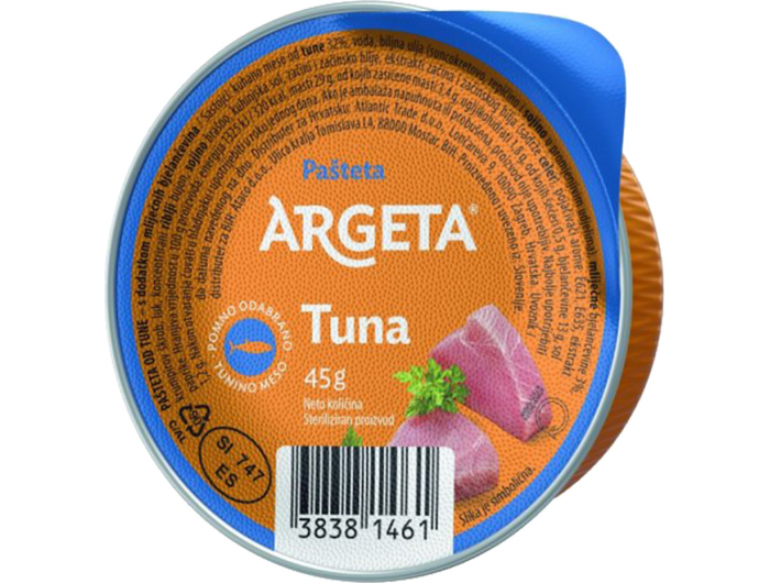 Argeta Pašteta od tune 45 g