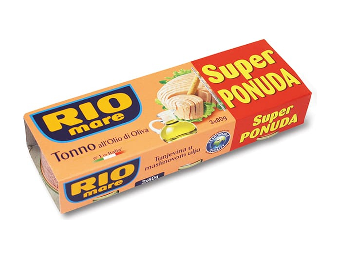 Rio Mare tuna u maslinovom ulju 3x80 g