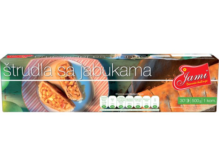 Jami štrudla s jabukama 500 g