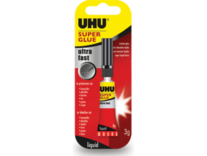 Uhu Super glue ljepilo 3 g