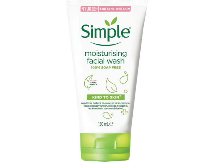 Simple hidratantni gel za čišćenje lica 150 ml