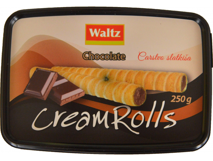 Waltz vafel rolice punjene čokoladnom kremom 250 g