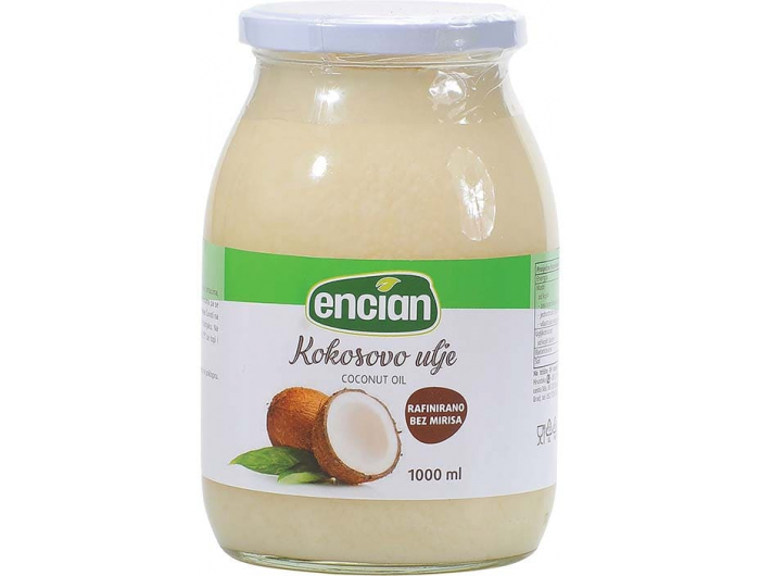 Encian rafinirano kokosovo ulje 1 L
