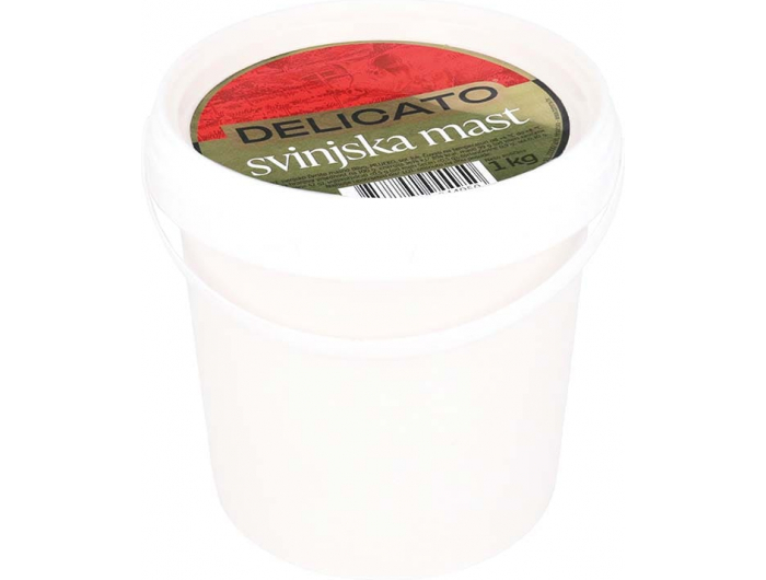 Delicato svinjska mast 1 kg