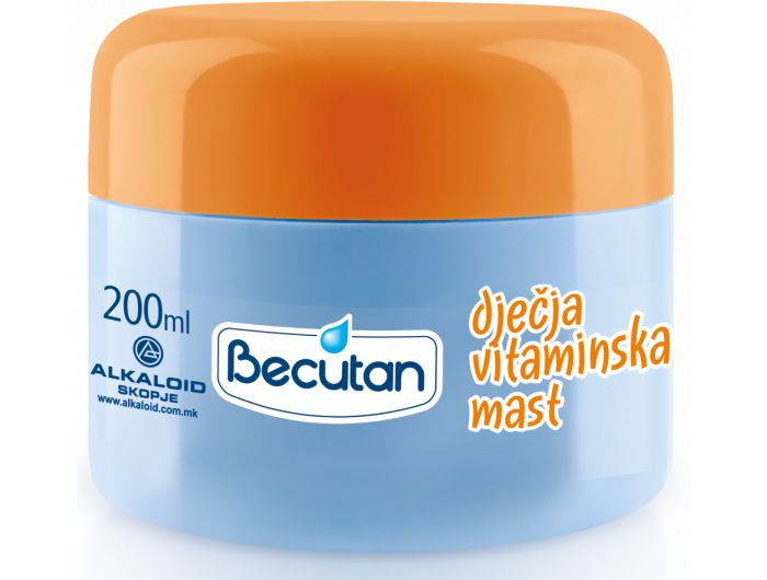 Becutan Dječja vitaminska mast, 200 ml