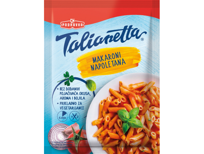 Podravka Talianetta makaroni napoletana 160 g