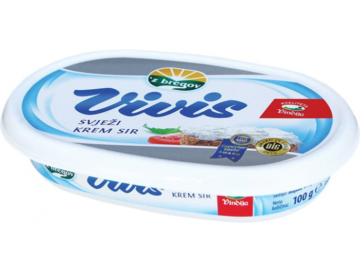 Vindija Vivis 'z bregov svježi krem sir original 100 g