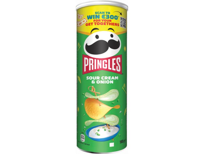 Pringles Čips vrhnje i luk 165 g