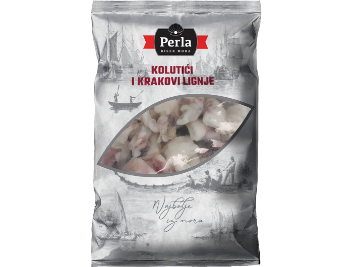 Perla Kolutići i krakovi lignje 350 g