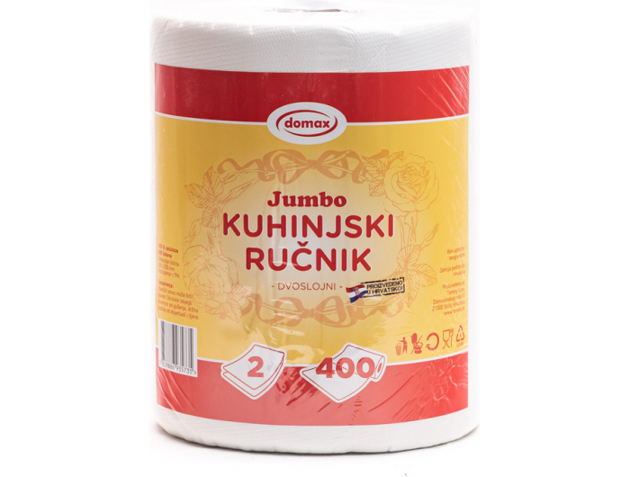 Domax Papirnati ručnik dvoslojni 1 kom