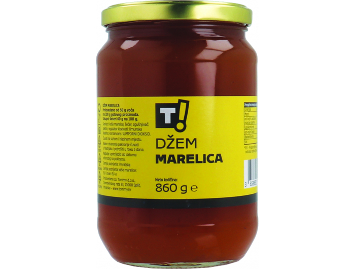T! džem marelica 860 g