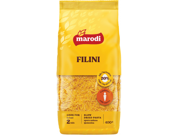 Marodi tjestenina Filini s jajima 400g