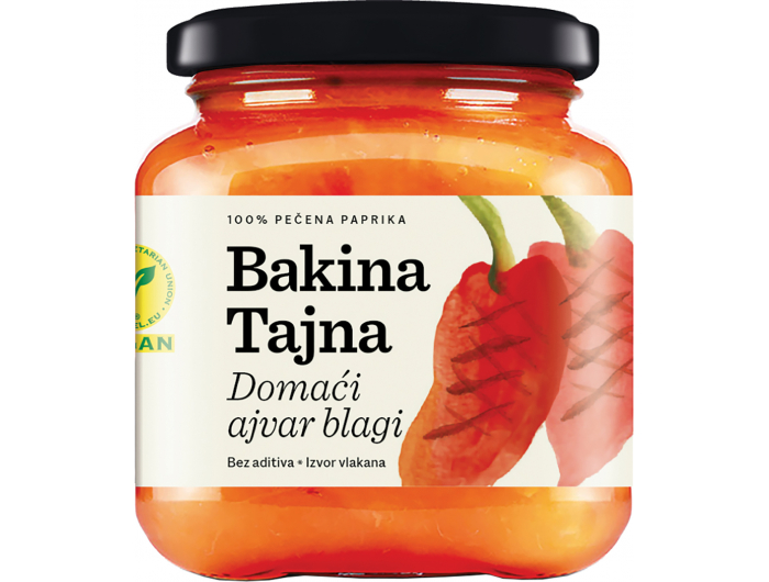 Bakina Tajna Domaći ajvar blagi 300 g