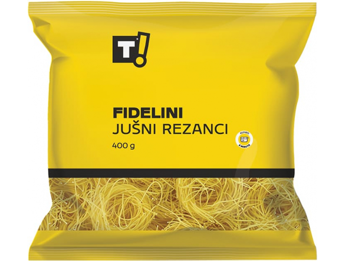 T! Tjestenina fidelini 400 g