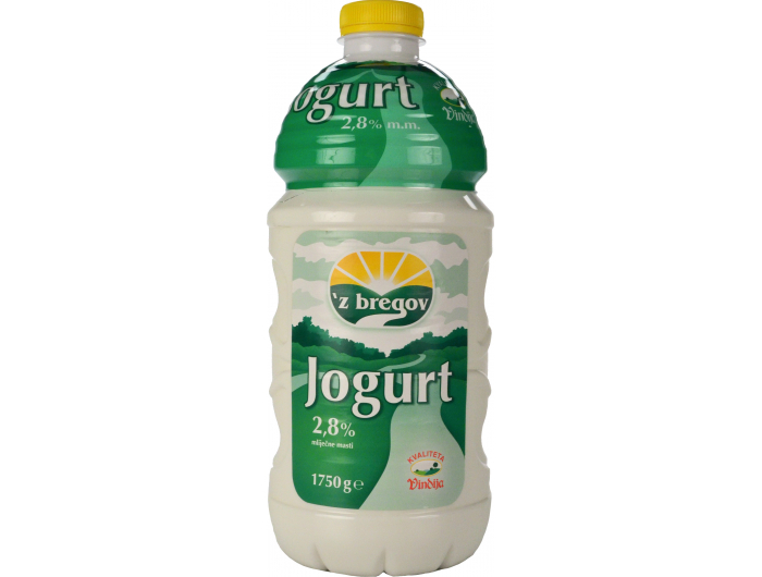 Vindija 'z bregov jogurt 2,8% m.m. 1,75 kg