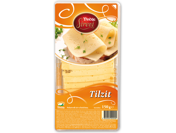 Vindija Tilzit sir narezani 150 g