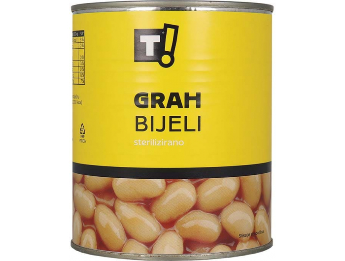 T! grah bijeli 800 g