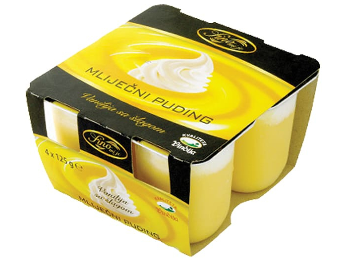 Vindija mliječni puding vanilija sa šlagom 1 pak 4x125 g