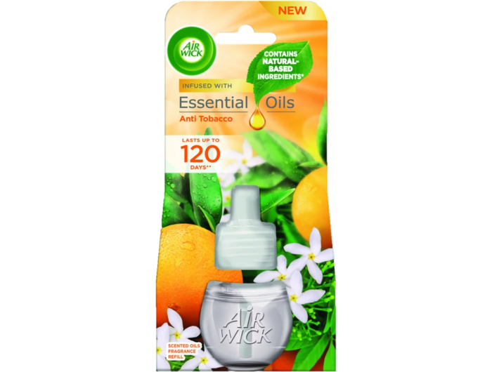 Airwick Essential Oils Punjenje za električni osvježivač zraka Anti Tobacco 19 mL