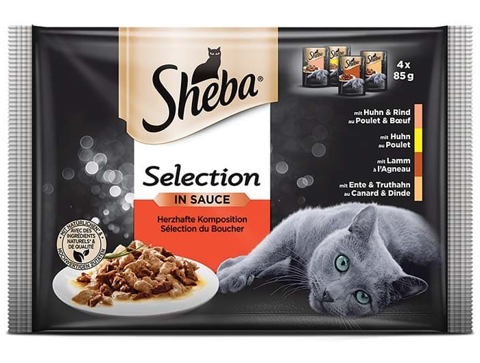 Sheba Select Slices hrana za mačke sočni izbor 4x85 g