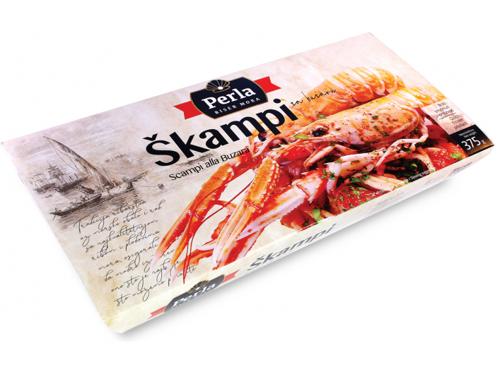 Perla Škampi za buzaru 375 g