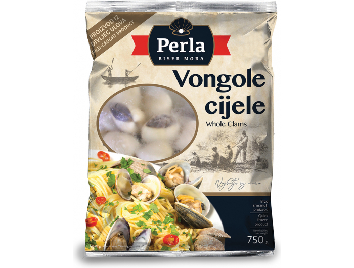 Perla Vongole cijele 750 g