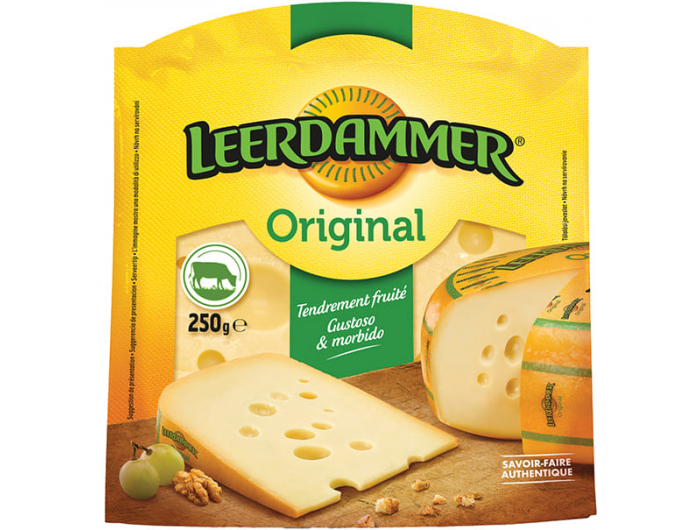 Dukat Leerdammer polutvrdi punomasni sir original 250 g